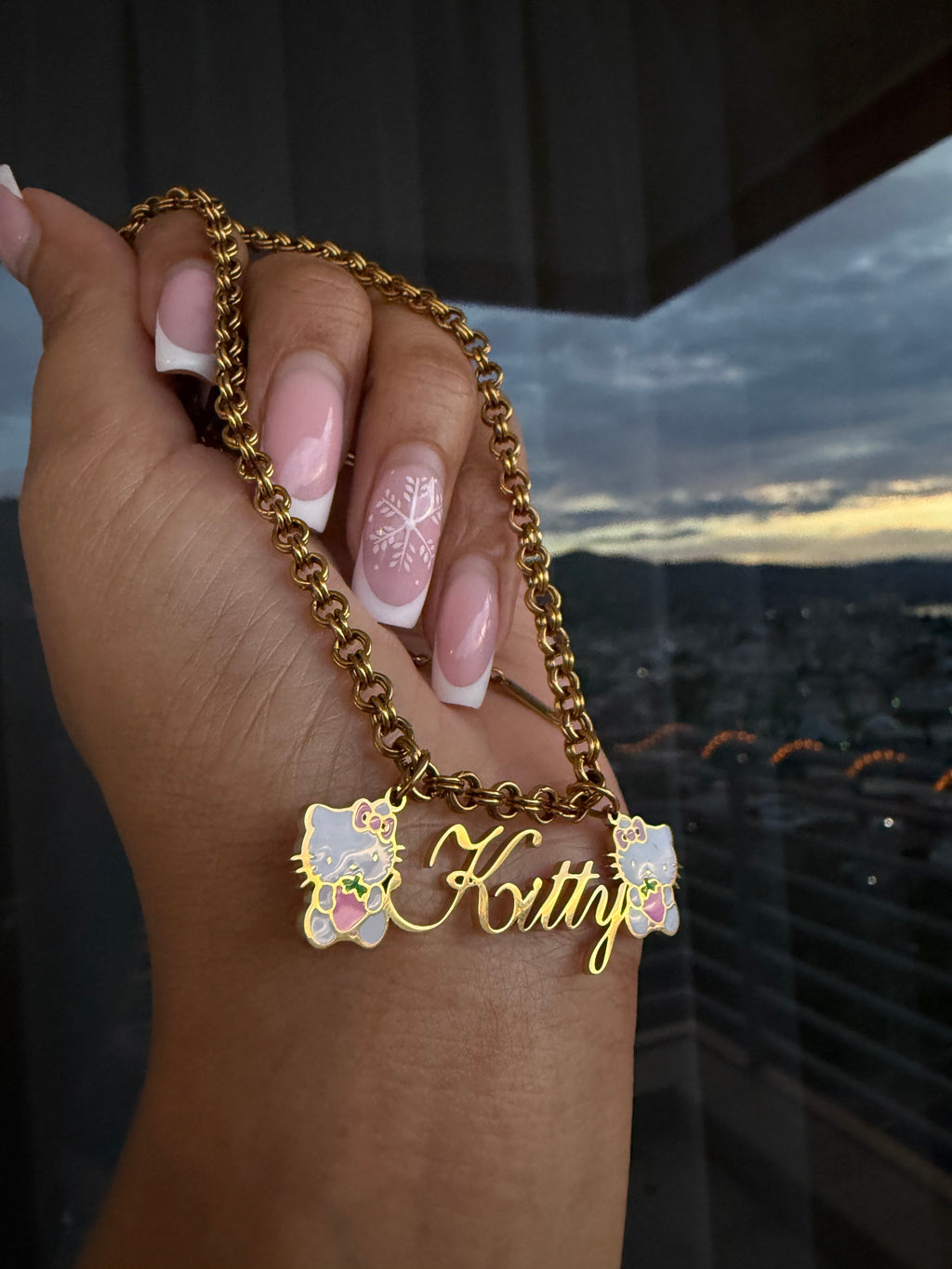HK custom name necklace