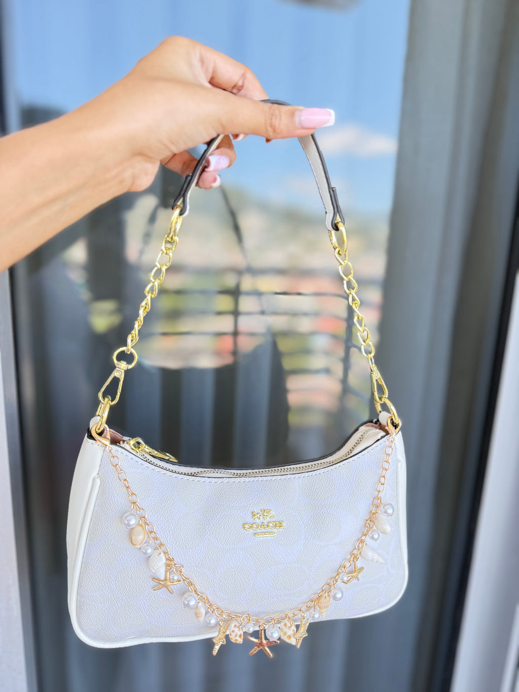 Seashell charm
