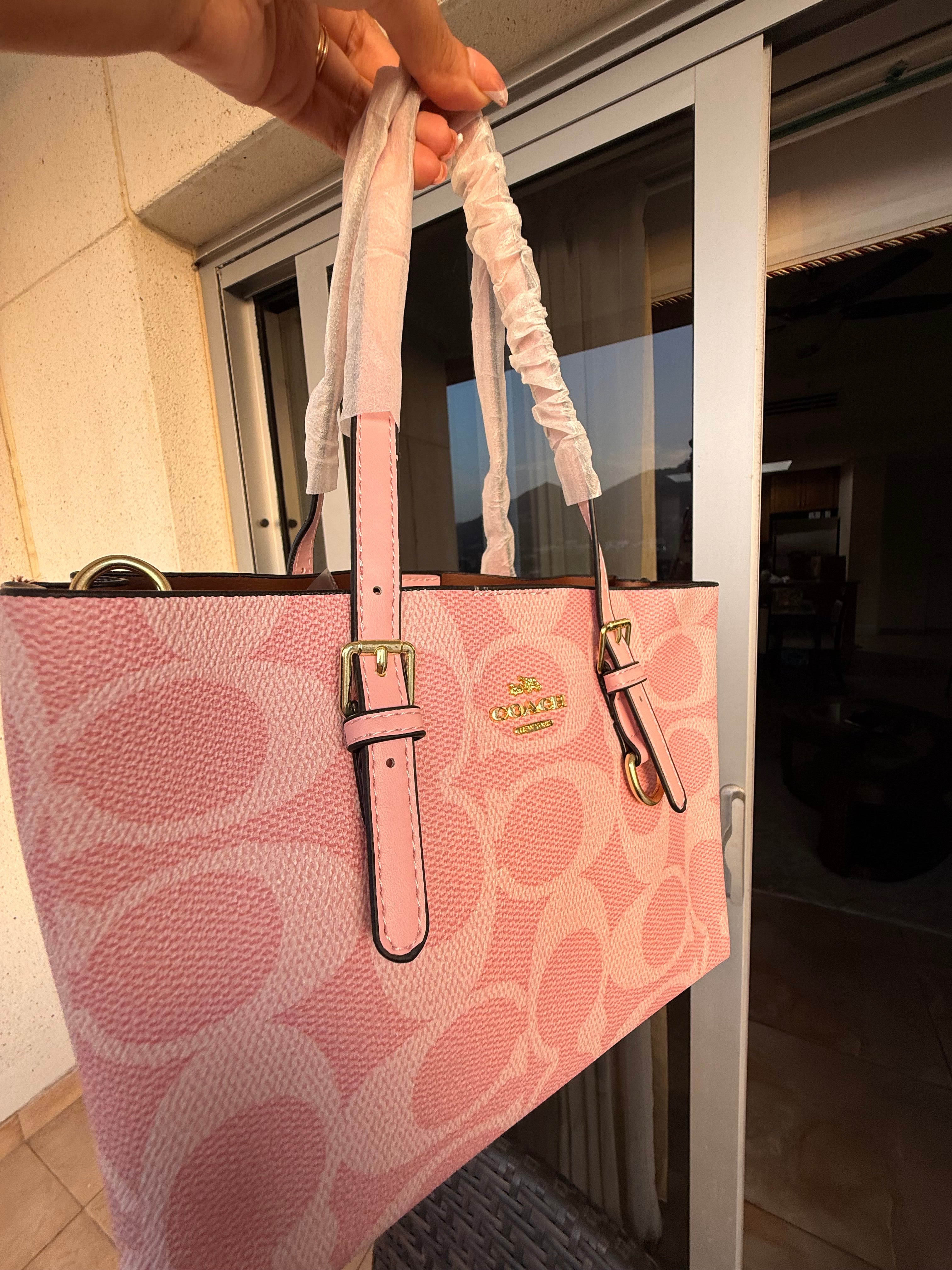 Pink tote