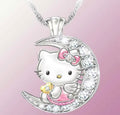 HK moon necklace