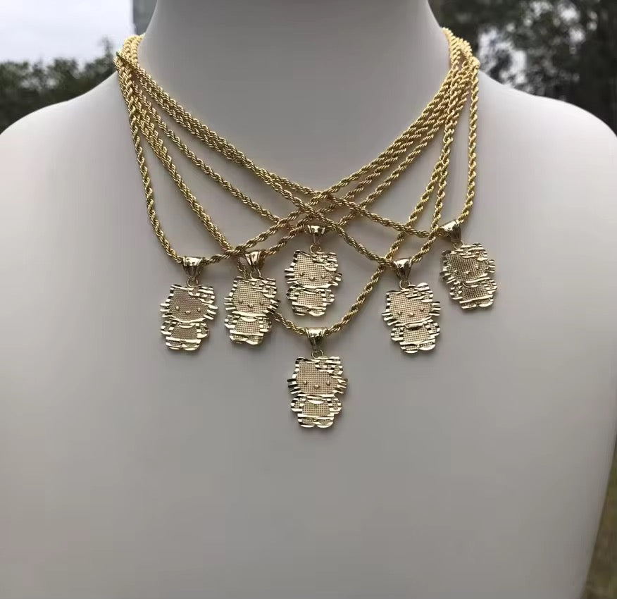 HK gold necklace