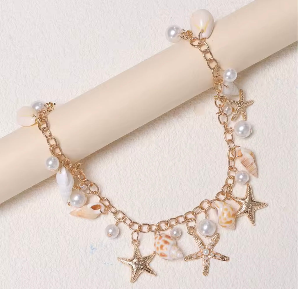 Seashell charm