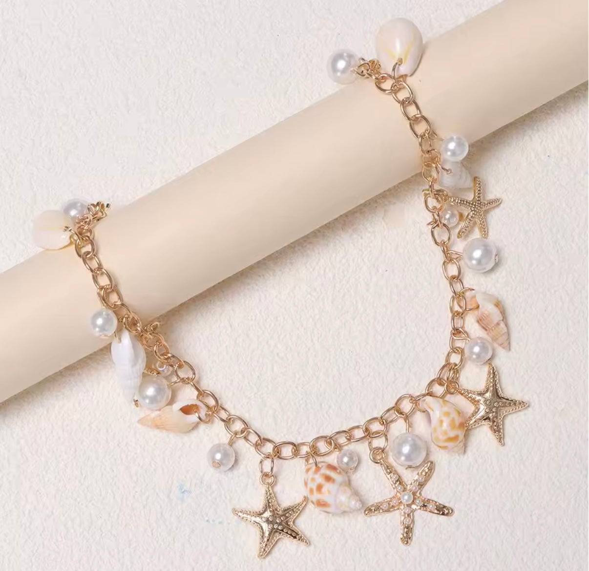 Seashell charm