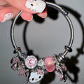 Silver hello kitty bracelet