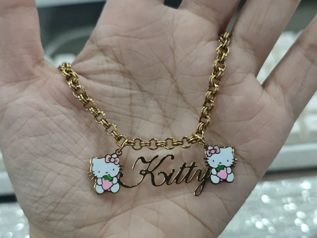HK custom name necklace