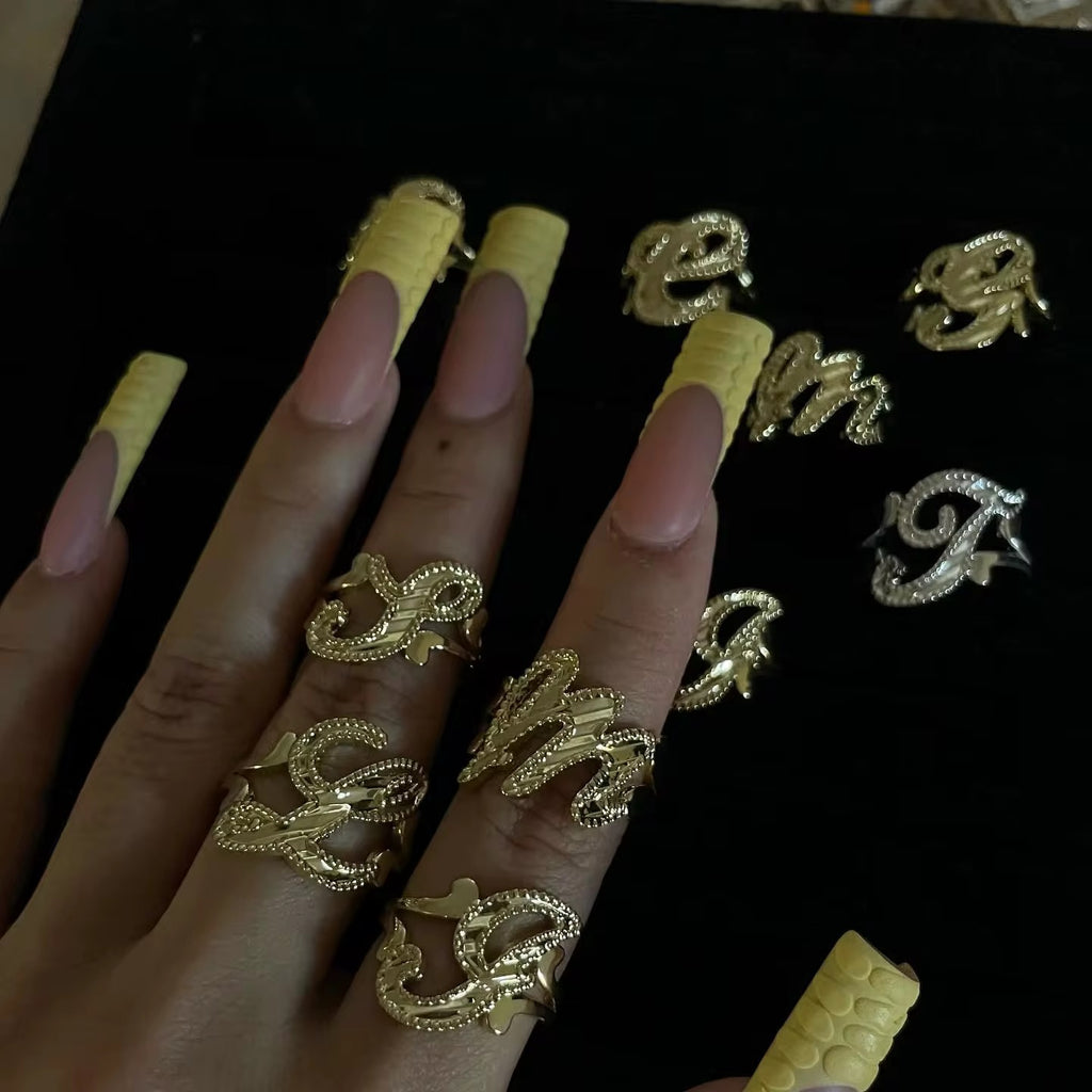 Letter ring