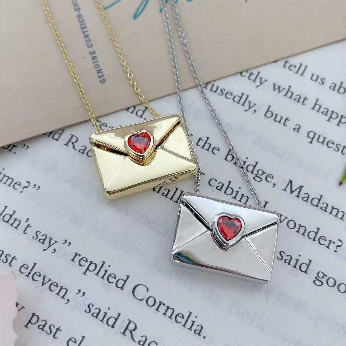 I love you necklace