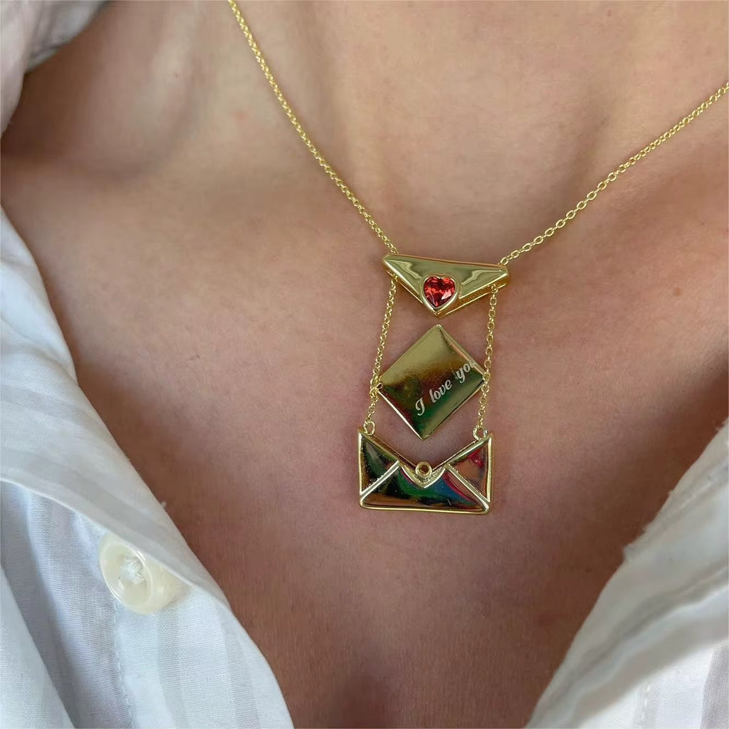 I love you necklace