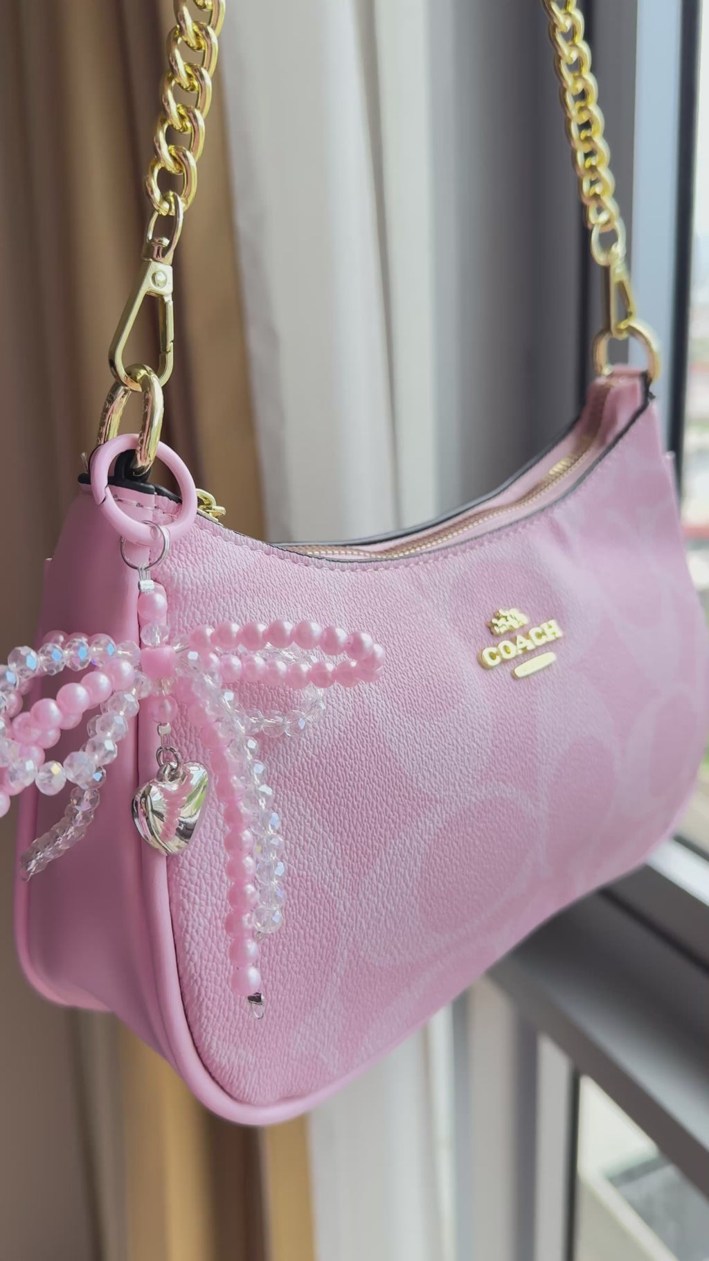 Pink purse