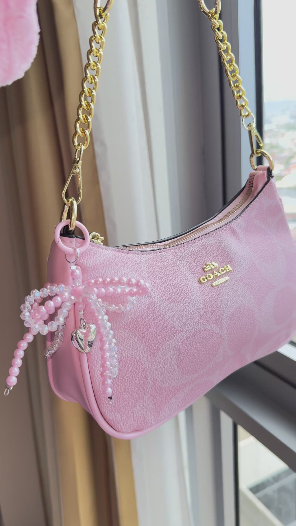 Pink purse